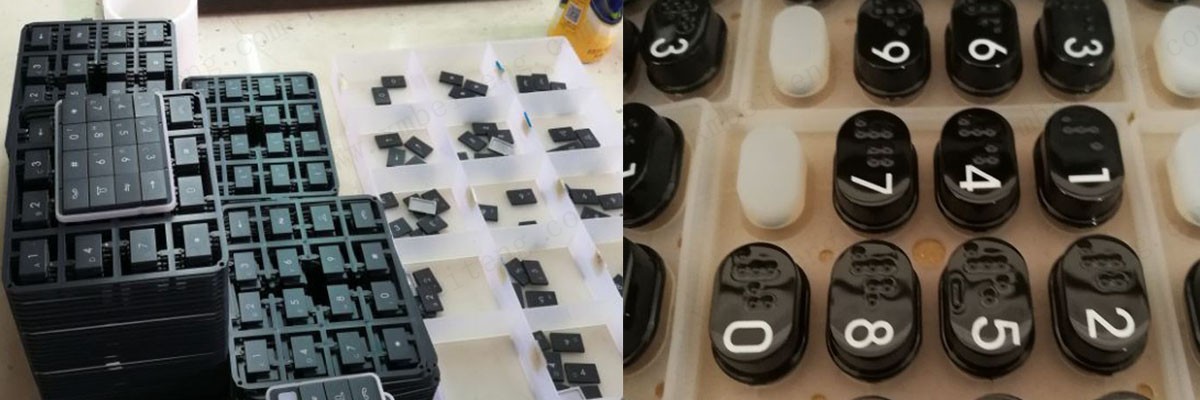 p+r 按键组装流程