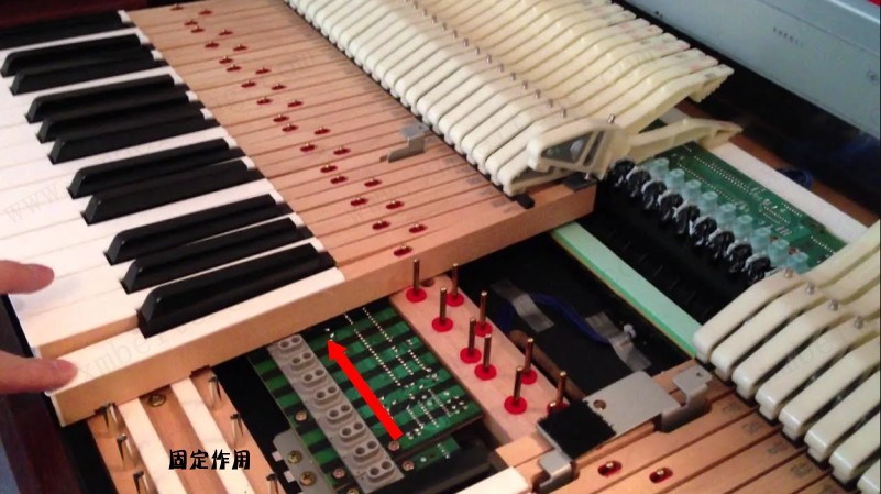 钢琴按键装配